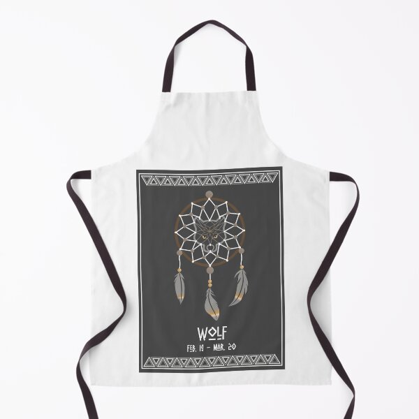 Item preview, Native American Astrological Sign - Wolf/Pisces designed and sold by Alukia.