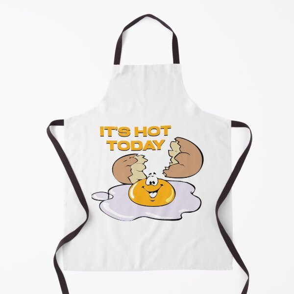 Item preview, It's hot today fried egg design designed and sold by PinkArtDesigns.