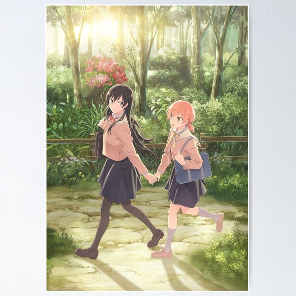  Bloom Into You - Yagate Kimi Ni Naru Anime Poster Wall Art  Poster Scroll Canvas Painting Picture Living Room Decor Home  Framed/Unframed 20x30inch(50x75cm) : Hogar y Cocina