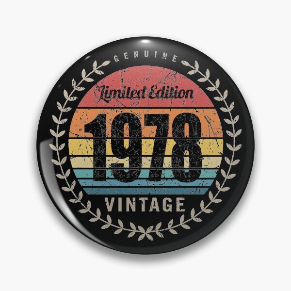 Item preview, 1978 Year Retro Vintage Style Birthday Anniversary Reunion Event Logo designed and sold by hobrath.