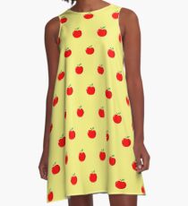Muster von Fantastic Mr. Fox A-Linien Kleid