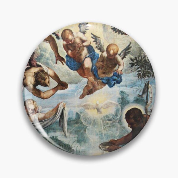 Item preview,  Murano, Battesimo di Gesù -  Tintoretto - église S. Pietro Martire designed and sold by Vintage Designs +.