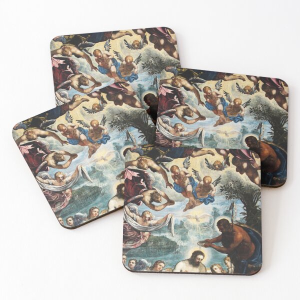 Item preview,  Murano, Battesimo di Gesù -  Tintoretto - église S. Pietro Martire designed and sold by Vintage Designs +.