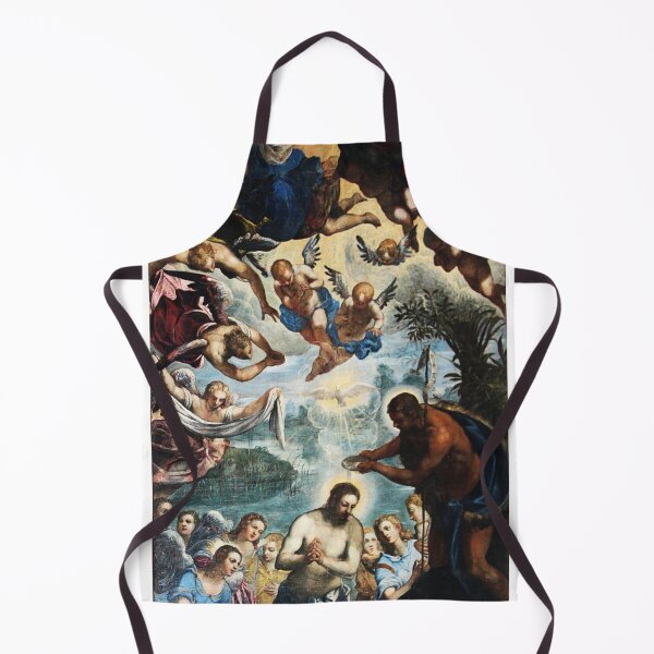 Item preview,  Murano, Battesimo di Gesù -  Tintoretto - église S. Pietro Martire designed and sold by Vintage Designs +.