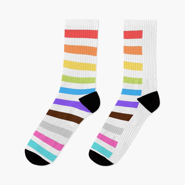 Item preview, Rayas de la bandera del orgullo inclusivo designed and sold by CJ Vanderbeek.