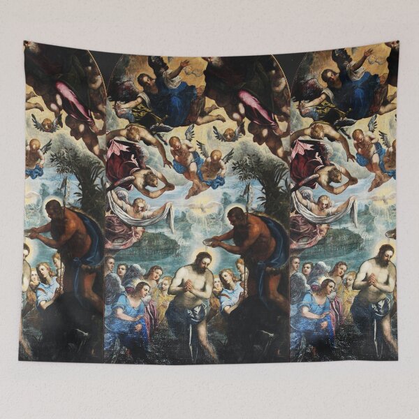 Item preview,  Murano, Battesimo di Gesù -  Tintoretto - église S. Pietro Martire designed and sold by Vintage Designs +.