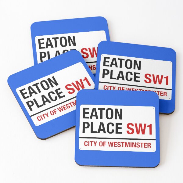 Item preview, EATON PLACE SW1 SIGNAGE designed and sold by WOOFANG.