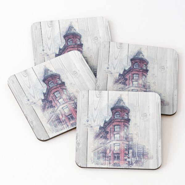 Item preview, The Gooderham Flat Iron Building In Toronto - 006 Mixed Media Image  designed and sold by OByD.