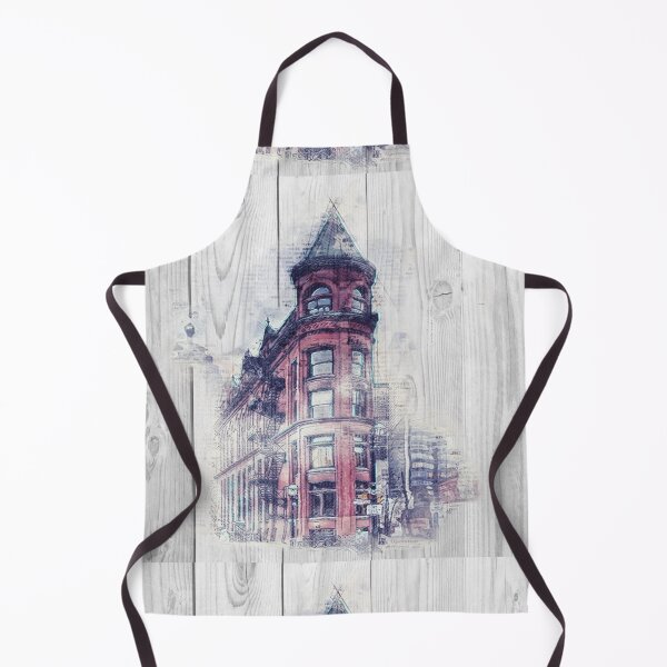 Item preview, The Gooderham Flat Iron Building In Toronto - 006 Mixed Media Image designed and sold by OByD.