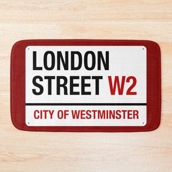 Item preview, LONDON STREET W2 SIGNAGE designed and sold by WOOFANG.