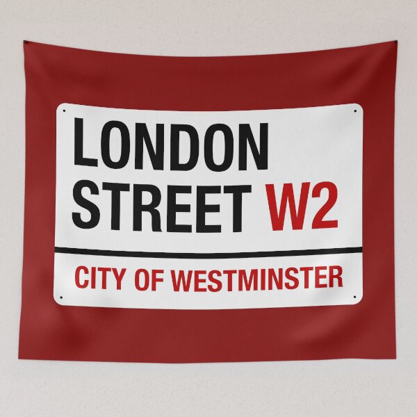 Item preview, LONDON STREET W2 SIGNAGE designed and sold by WOOFANG.
