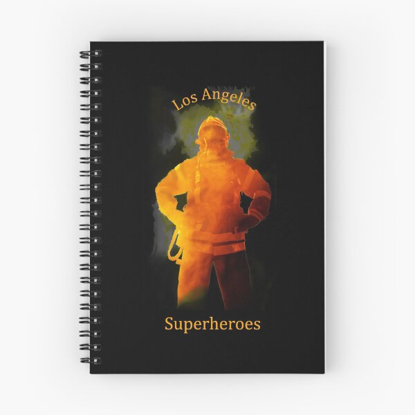 Item preview, LOS ANGELES SUPERHEROES FIREFIGHTER designed and sold by Danicus666.