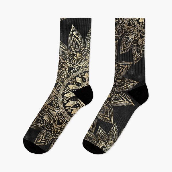 Item preview, Gold Mandala Black Design designed and sold by InovArtS.