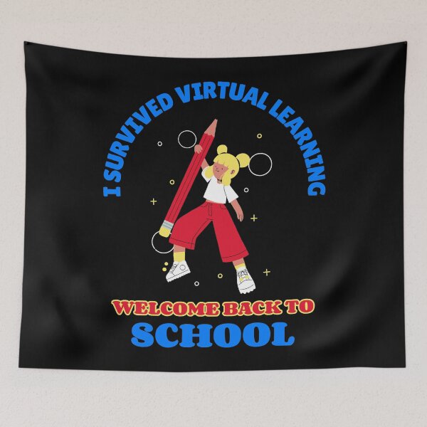 Item preview, I Survived Virtual Learning Welcome Back To School designed and sold by YOYOCollection.