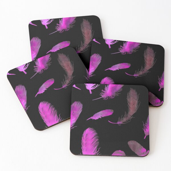 Item preview, Pink Storm Feathers  designed and sold by FaithAndForest.