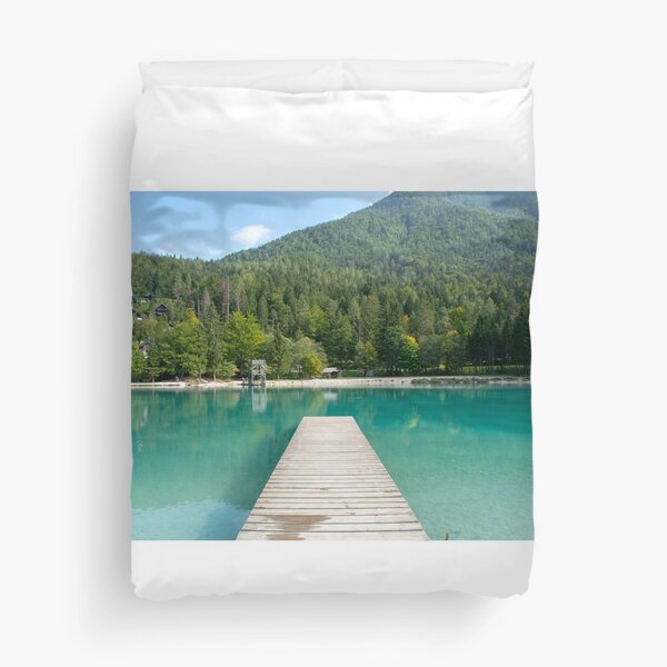 Refreshing water Duvet Cover