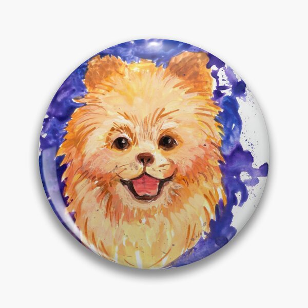 Item preview, Spitz. Cute pomeranian spitz, Illustration animals. designed and sold by ZheltakovaIana.