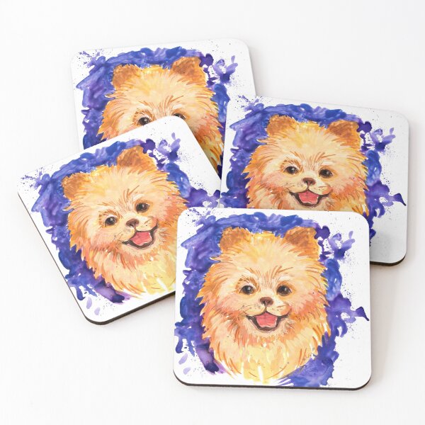 Item preview, Spitz. Cute pomeranian spitz, Illustration animals. designed and sold by ZheltakovaIana.