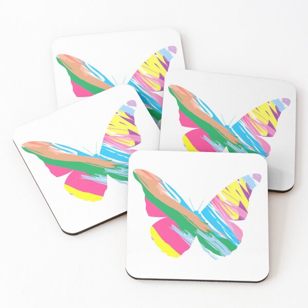 Item preview, Abstract butterfly art - colorful butterfly - Abstract butterfly painting designed and sold by Alice-Elgawi.