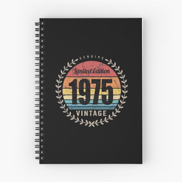 Item preview, 1975 Year Retro Vintage Style Birthday Anniversary Reunion Event Logo designed and sold by hobrath.