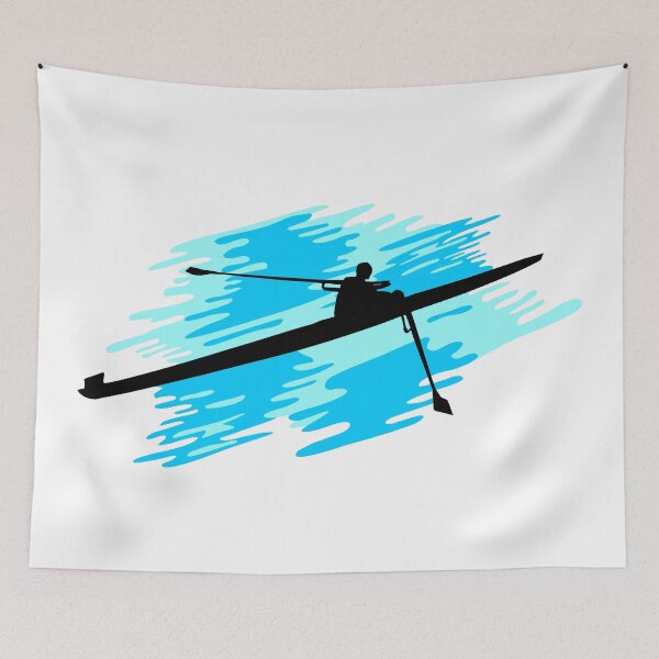 Item preview, Rowing, Single Scull Rowing - Man designed and sold by claudiasartwork.