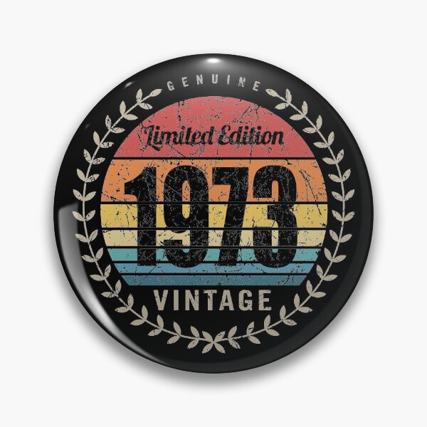 Item preview, 1973 Year Retro Vintage Style Birthday Anniversary Reunion Event Logo designed and sold by hobrath.