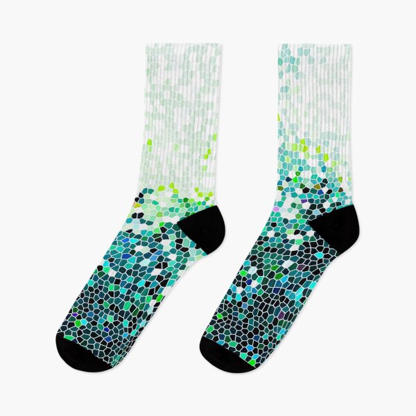 Item preview, The green shade of stain glass filter mesh designed and sold by Trianglegreen.