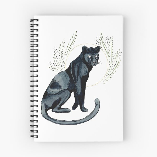 Item preview, Watercolour panther jaguar illustration witchy  designed and sold by Elliezart.