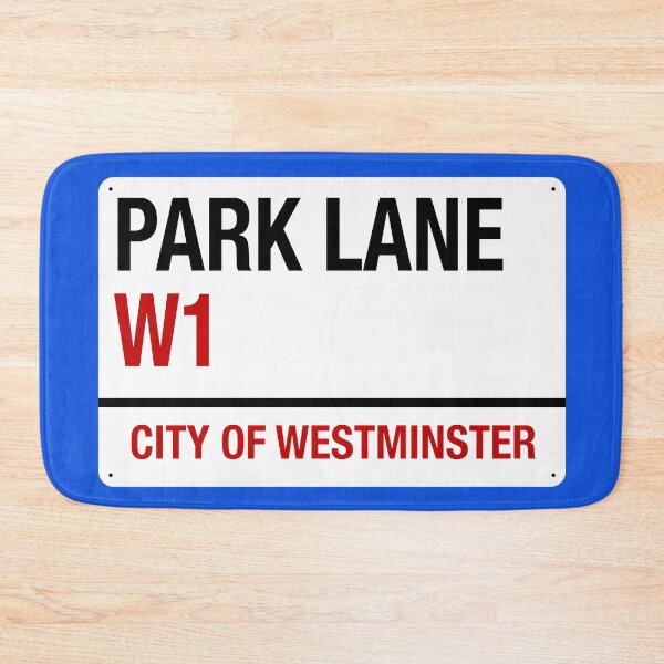 Item preview, PARK LANE W1 SIGNAGE designed and sold by WOOFANG.