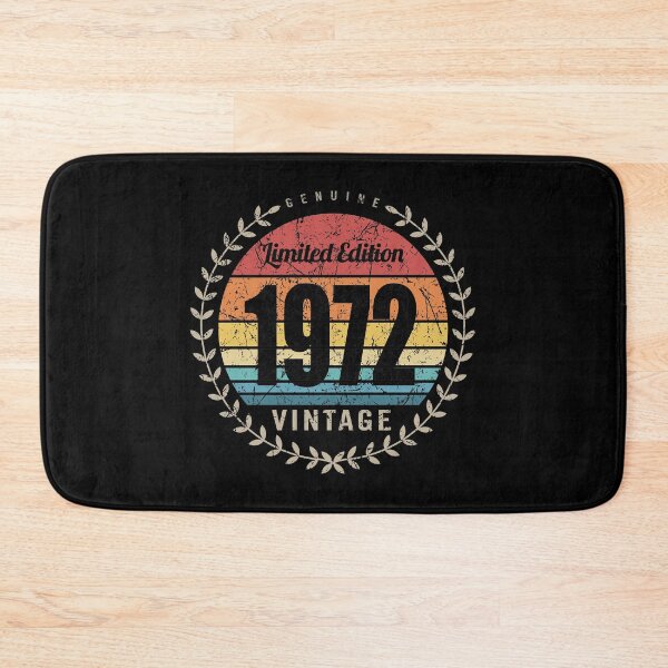 Item preview, 1972 Year Retro Vintage Style Birthday Anniversary Reunion Event Logo designed and sold by hobrath.