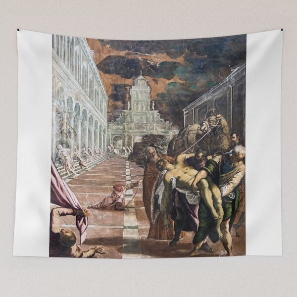 Item preview,  St Mark's Body Brought to Venice by Jacopo by Tintoretto designed and sold by Vintage Designs +.