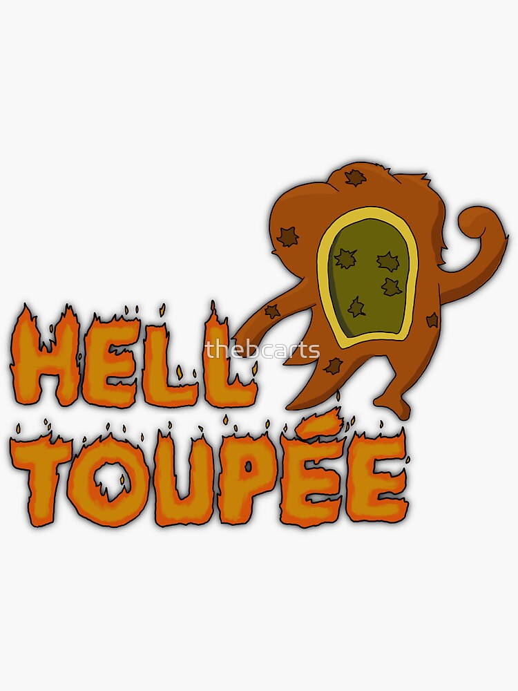 Hell toupee simpsons best sale