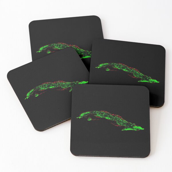 Item preview, Cuba Forest Cover Map with Black Background designed and sold by GrasshopperGeo.