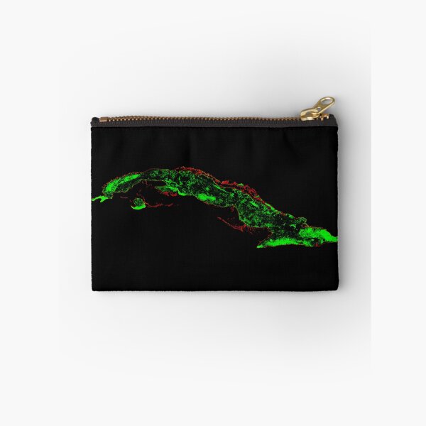 Item preview, Cuba Forest Cover Map with Black Background designed and sold by GrasshopperGeo.