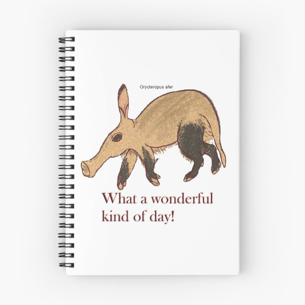 Item preview, Aardvark what a wonderful day designed and sold by NatureDesigned.