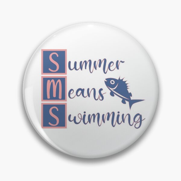 Item preview, Summer means swimming fish designed and sold by CutieBlue.