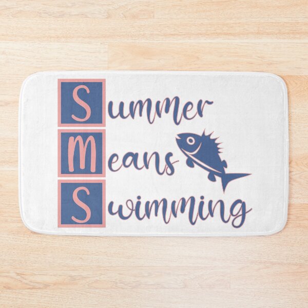 Item preview, Summer means swimming fish designed and sold by CutieBlue.