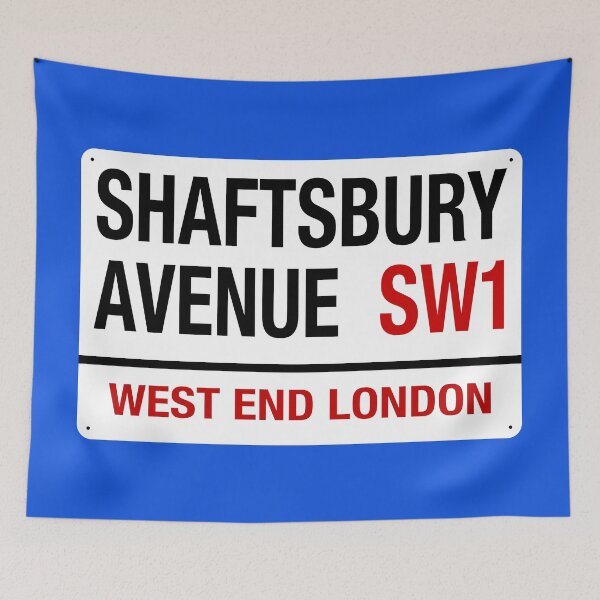 Item preview, SHAFTSBURY AVENUE SW1 SIGNAGE designed and sold by WOOFANG.