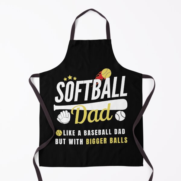 Item preview, Softball dad like a baseball dad but with bigger balls (Father's Day Gift) designed and sold by i-longmanshop.