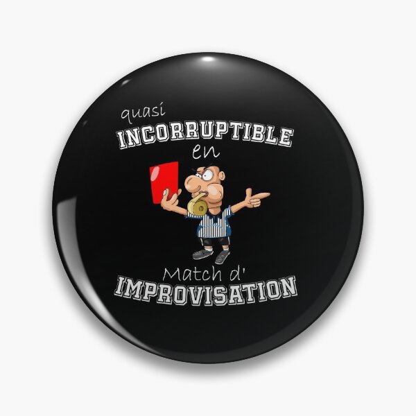 Item preview, Gift improvisation theater referee designed and sold by RomualdGR.