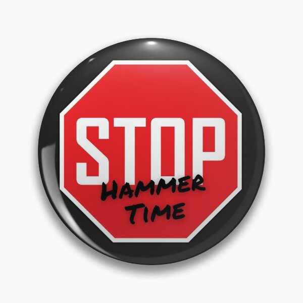 Artikelvorschau, Stop Hammerzeit entworfen und verkauft von The Agreeable Raven.