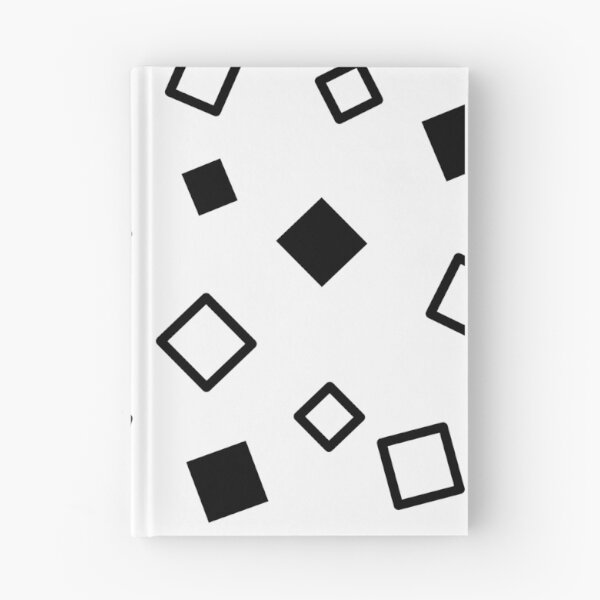 Item preview, White and black pattern with filled and unfilled squares designed and sold by jumapa.