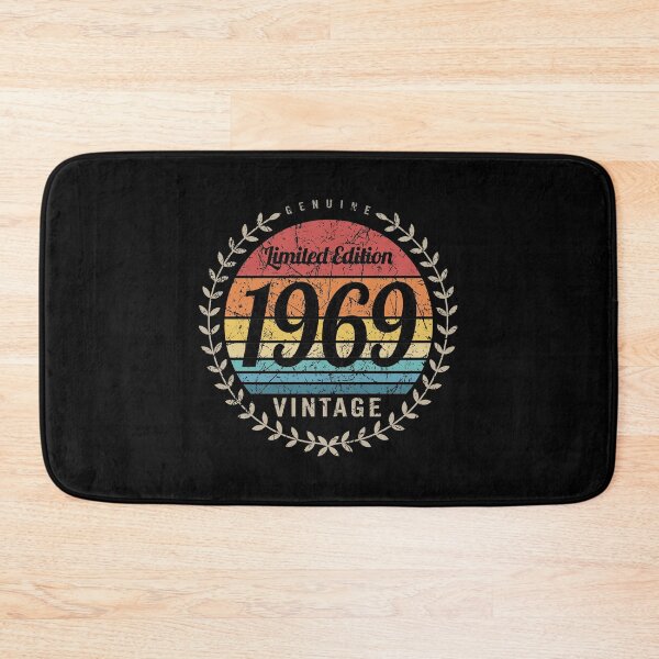 Item preview, 1969 Year Retro Vintage Style Birthday Anniversary Reunion Event Logo designed and sold by hobrath.