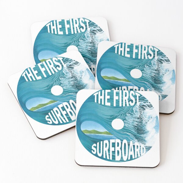 Item preview, my first surfboard - summer season -beach quotes -  beach day  - gift for girlfriend -  gift for boyfriend designed and sold by amartis.