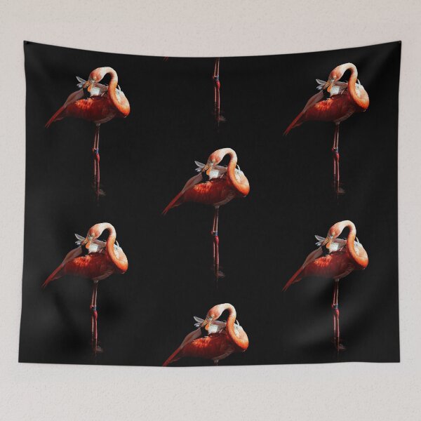 Item preview, Beauty Flamingo in Dark designed and sold by lehnhattien.