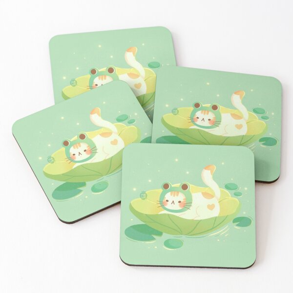 Item preview, Froggo Cat designed and sold by bebeshark.