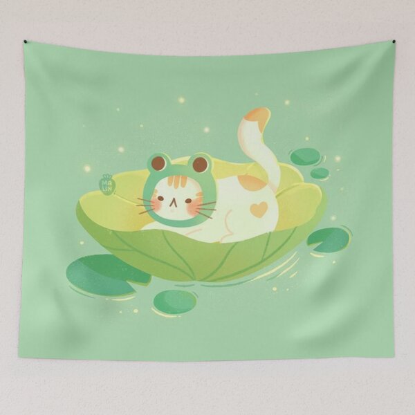 Item preview, Froggo Cat designed and sold by bebeshark.