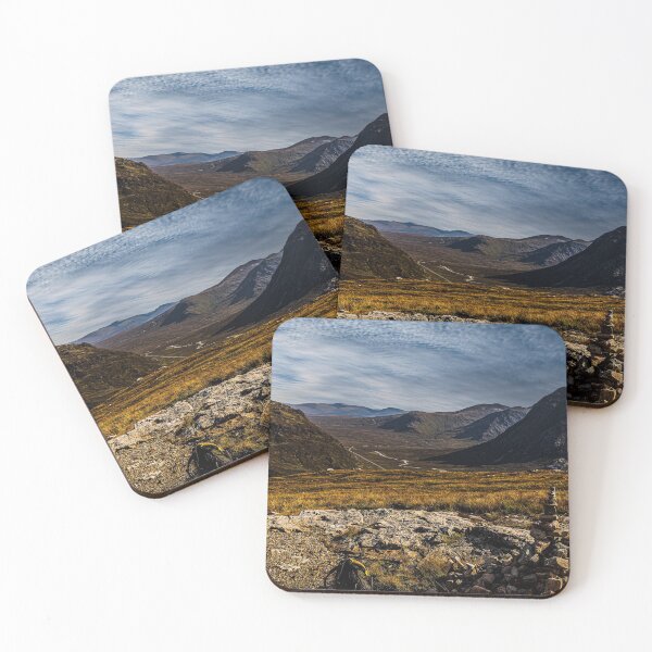 Item preview, Landscape Buachaille Etive Mhor Stob Mhic Mhartuin designed and sold by Stravaigin.