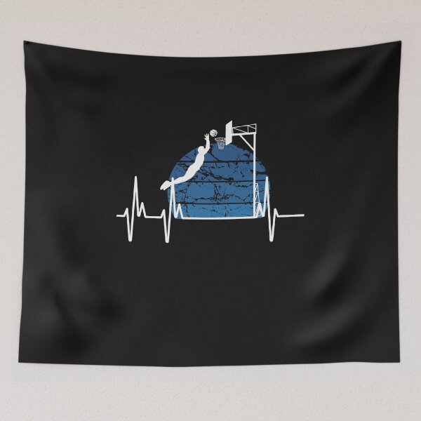 Item preview, Cool VIntage Sunset Basketball Heartbeat Pulse designed and sold by laiwole.