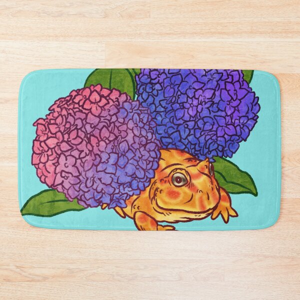 Item preview, Pacman Frog in the Hydrangeas designed and sold by Jessuh.